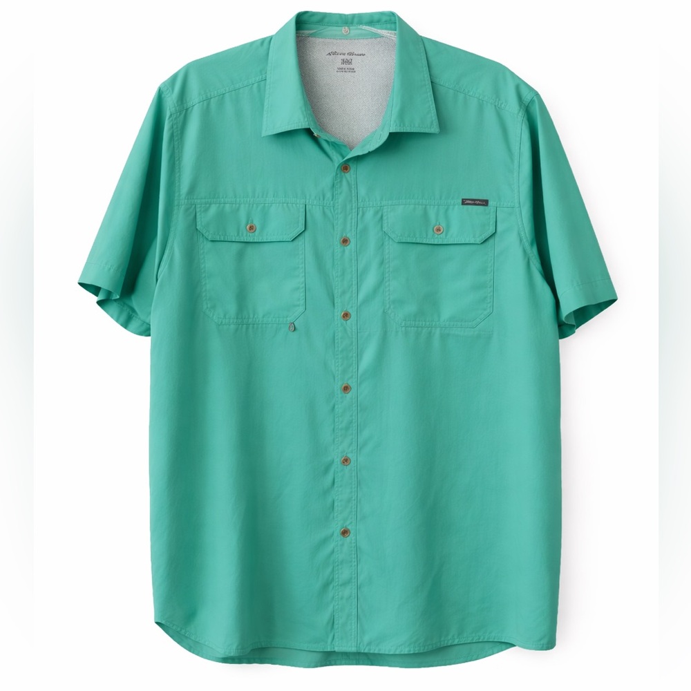 Eddie Bauer Shirt short sleeve button down size XXL